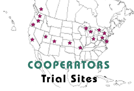 NC-140 Cherry Rootstock Trial Sites
& Cooperators